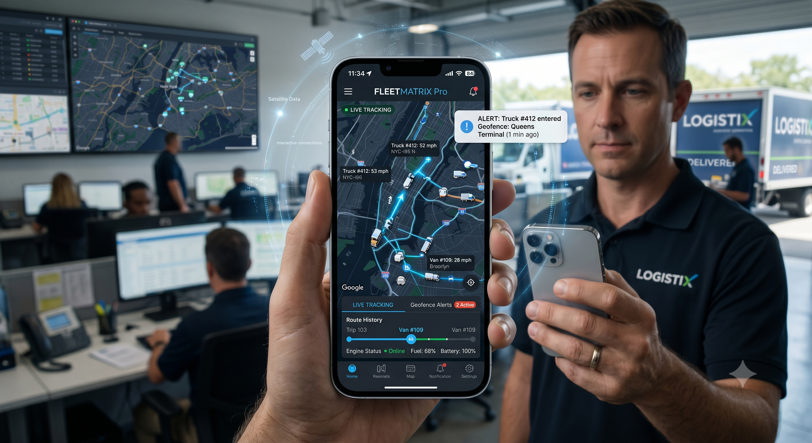 GPS Tracking Mobile App